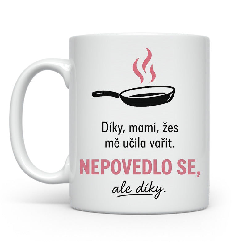 Díky za učení vařit