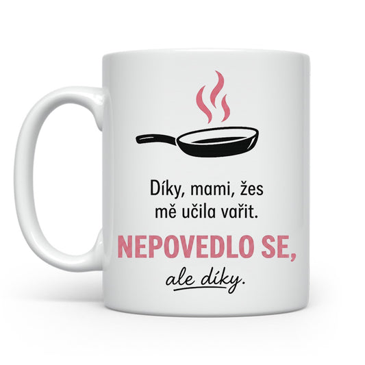 Díky za učení vařit