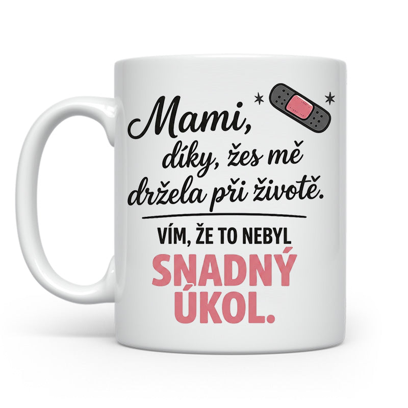 Díky za život podržení