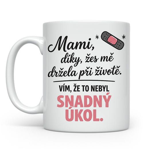 Díky za život podržení