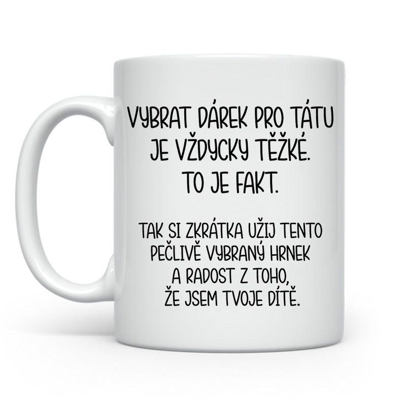 Vybrat dárek pro tátu je